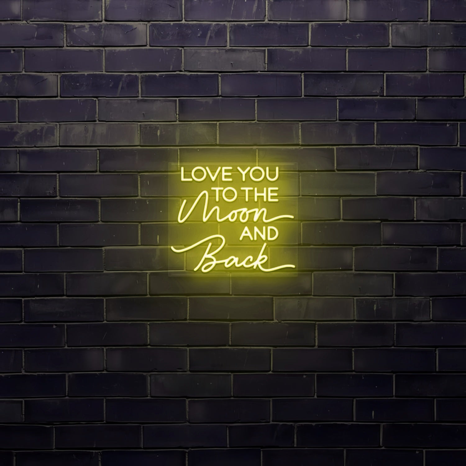 Love You To The Moon And Back Led Neon Sign | Shineneon