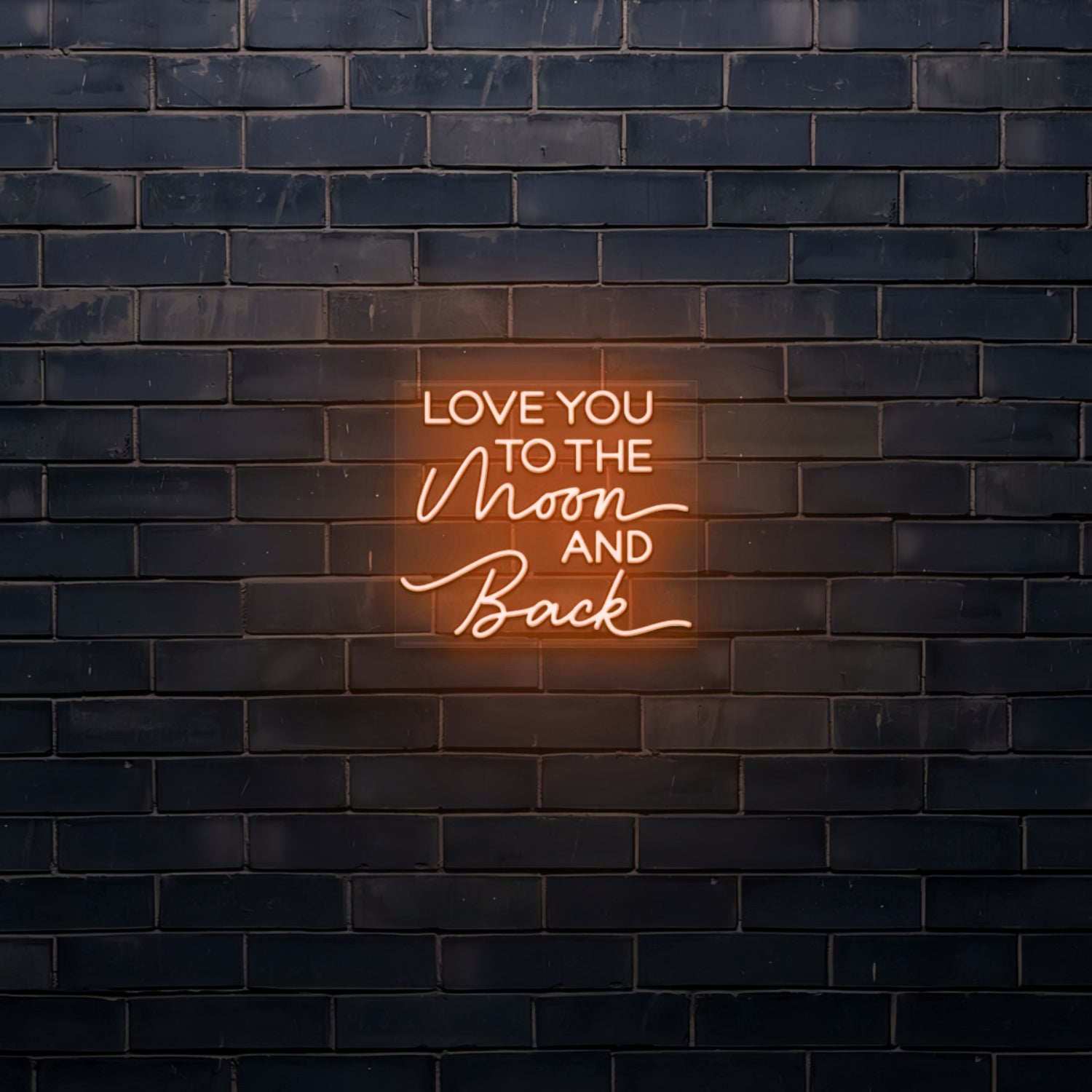 Love You To The Moon And Back Led Neon Sign | Shineneon