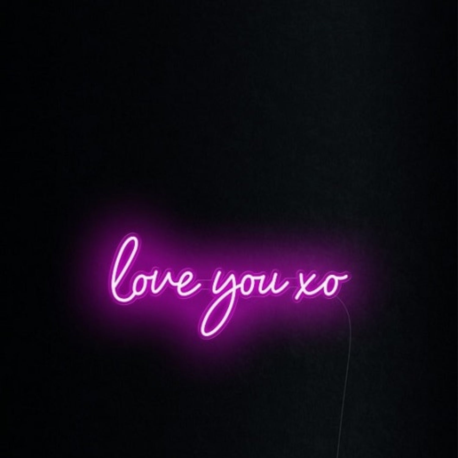 Love You Xo Led Neon Sign Wall Art For Wedding | Shineneon