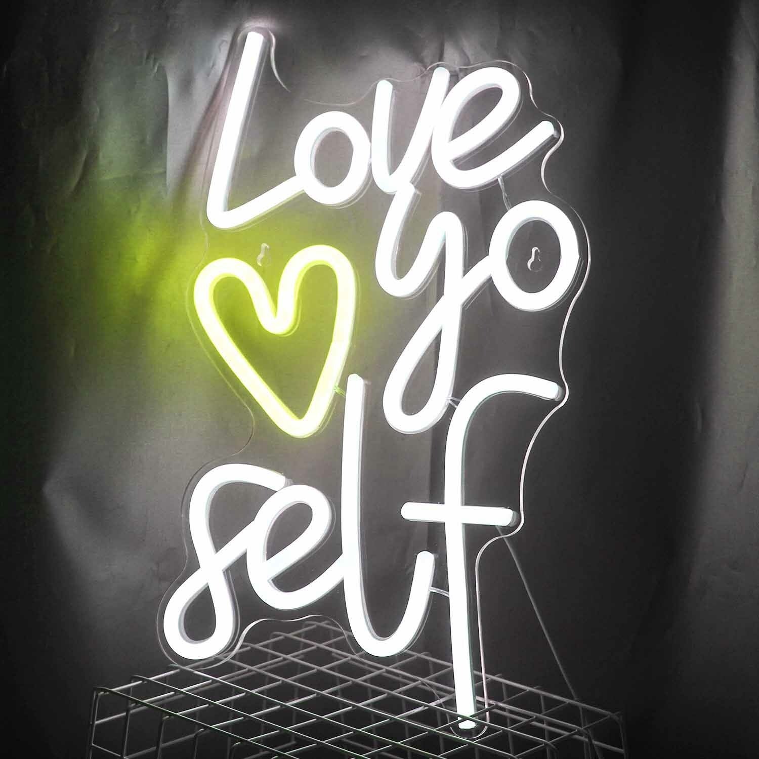 Love Yourself Neon Sign To Light Up Your Room | Shineneon