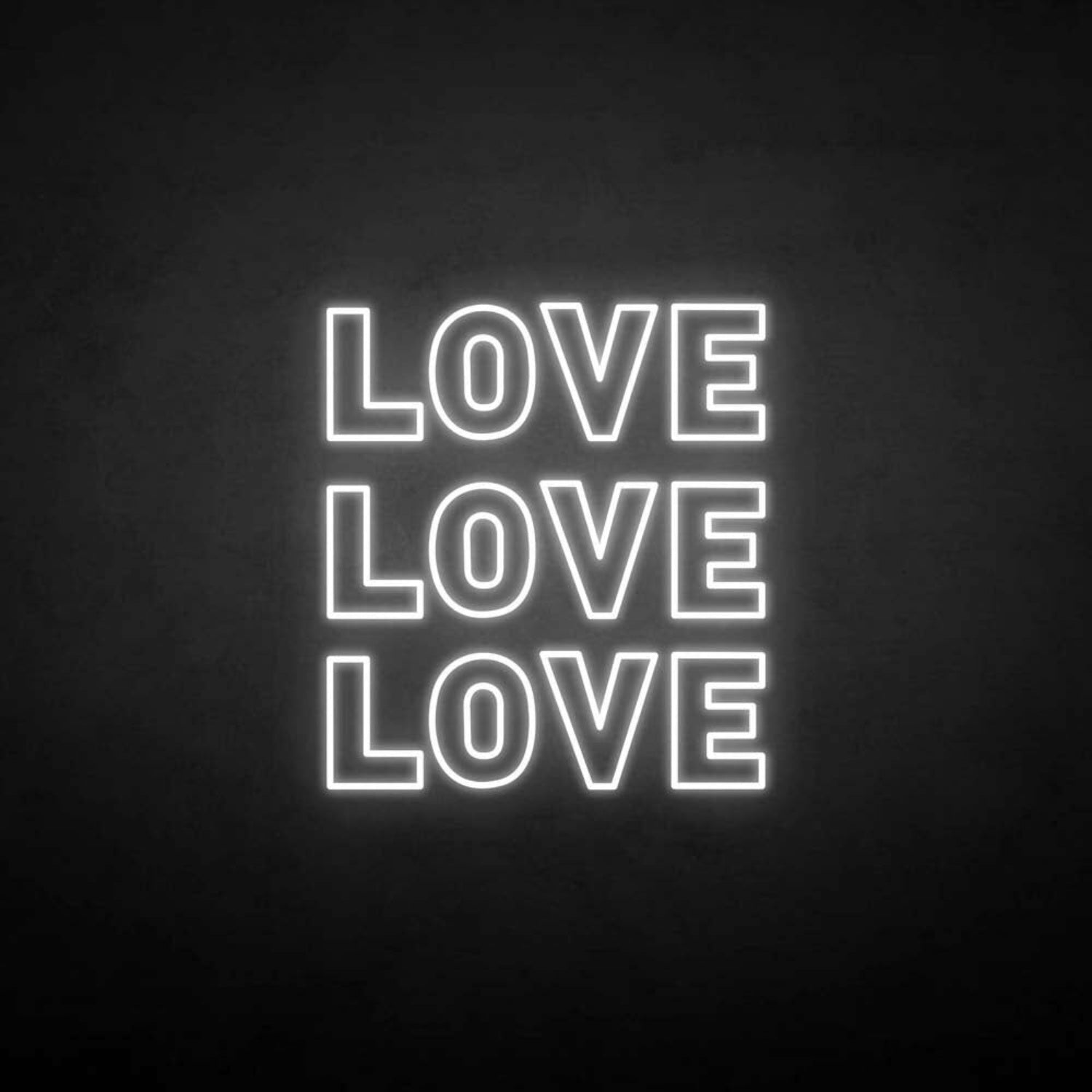 Love3 Neon Sign | Shineneon
