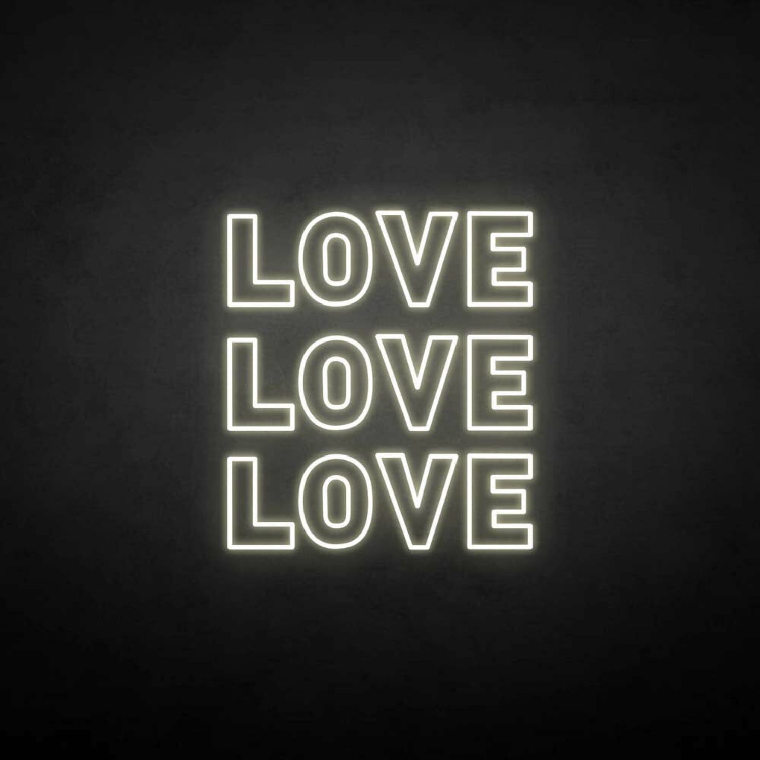 Love3 Neon Sign | Shineneon