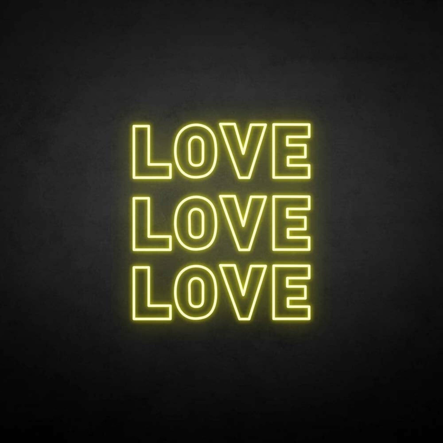Love3 Neon Sign | Shineneon