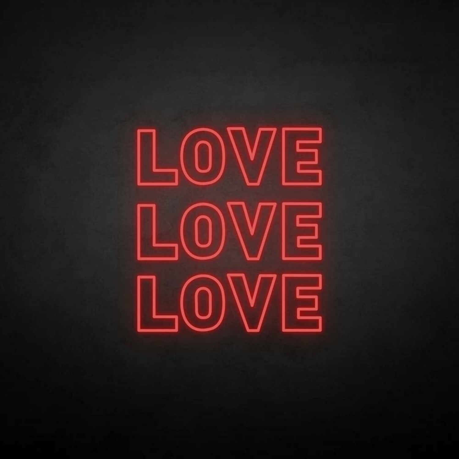 Love3 Neon Sign | Shineneon