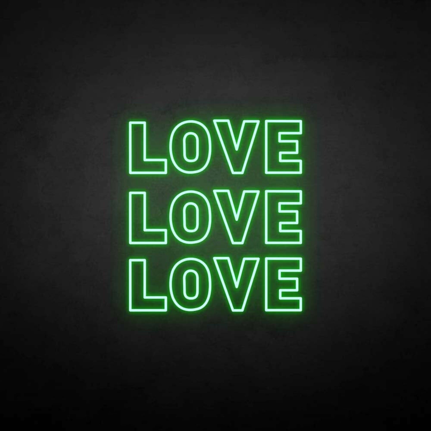 Love3 Neon Sign | Shineneon