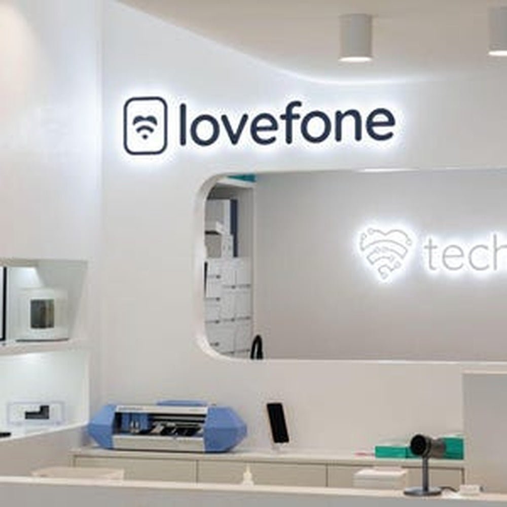 Lovefone 3D Backlit Channel Letters Led Light Sign - Shineneon