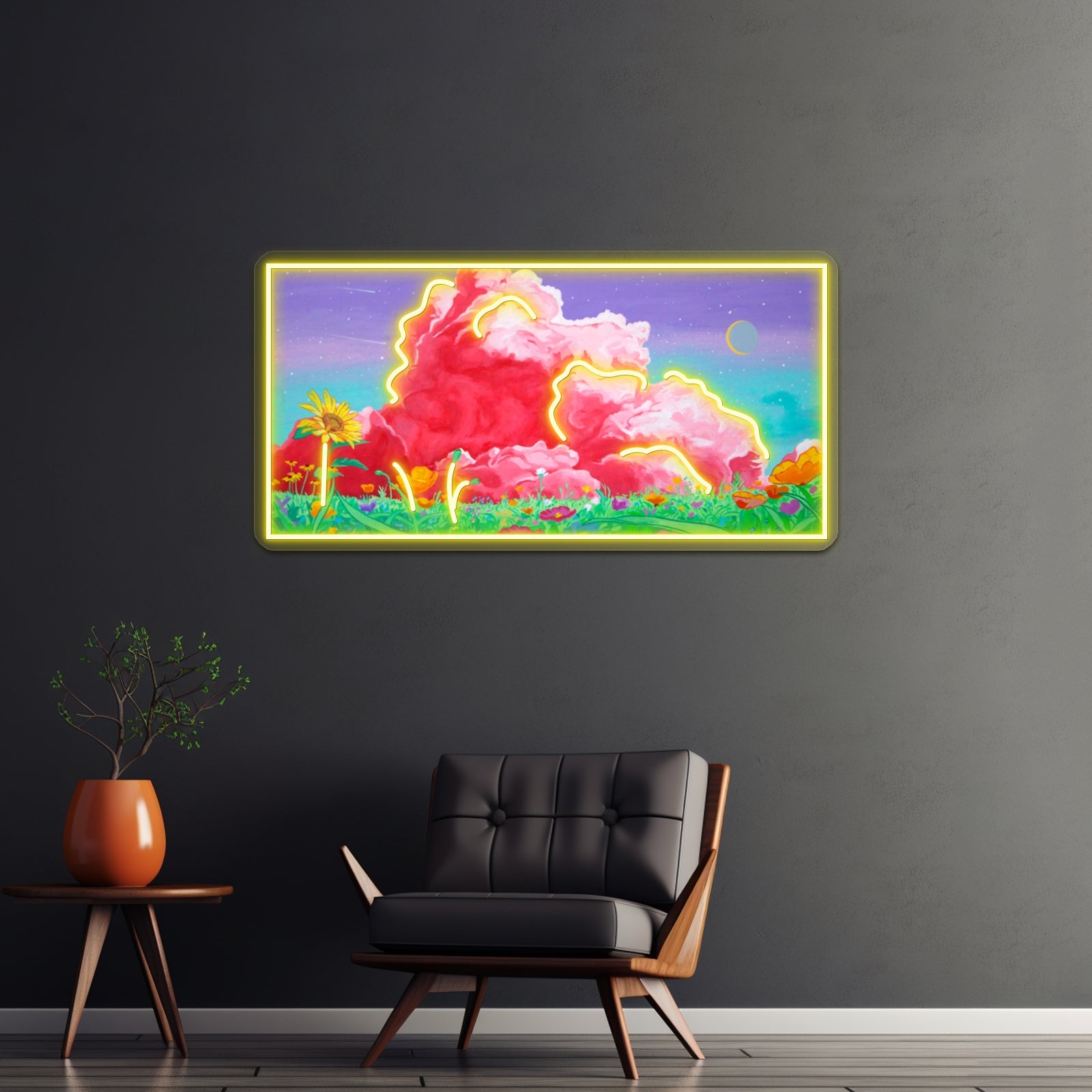 Lovely Clouds Artwork Led Neon - Shineneon