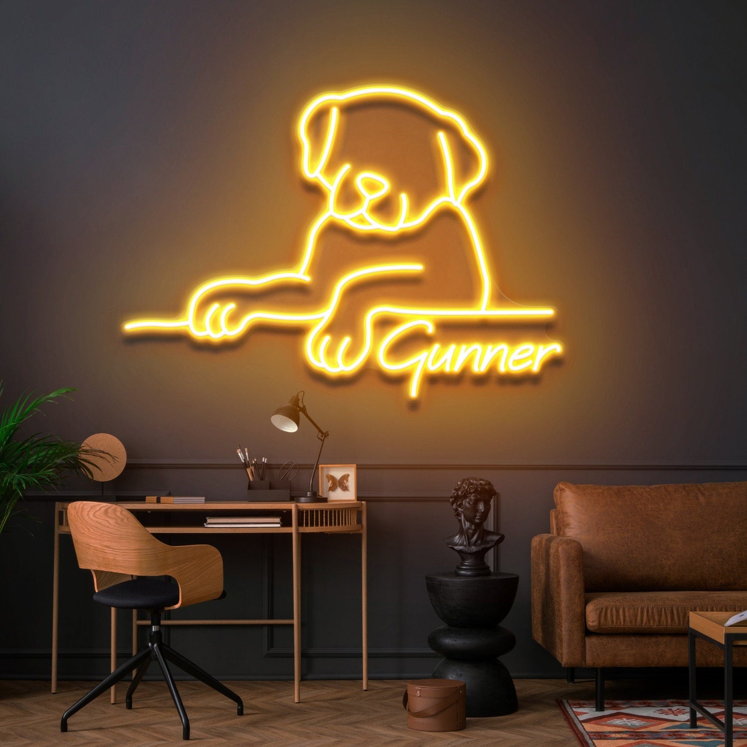 Lovely Dog Led Neon Sign With Your Dogs Name For Pets House | Shineneon