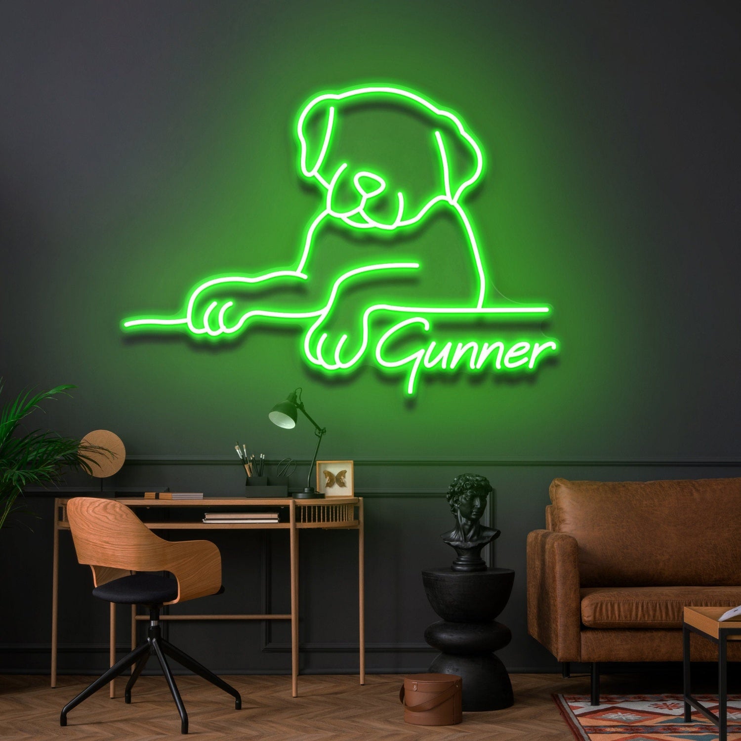 Lovely Dog Led Neon Sign With Your Dogs Name For Pets House | Shineneon