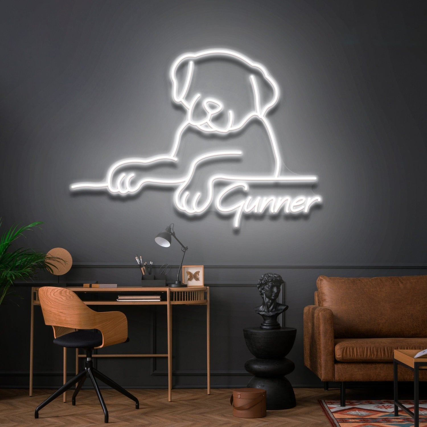 Lovely Dog Led Neon Sign With Your Dogs Name For Pets House | Shineneon