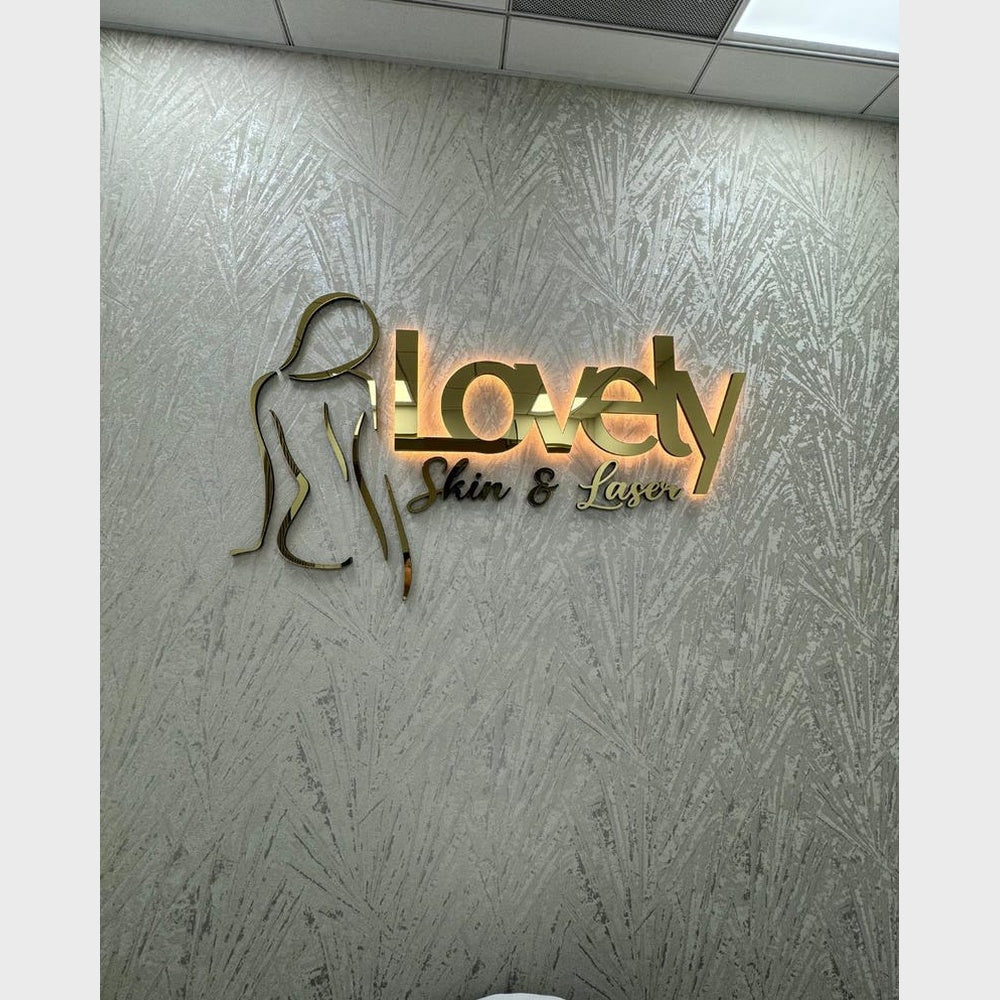 Lovely Salon 3D Backlit Channel Letters Led Light Sign - Shineneon