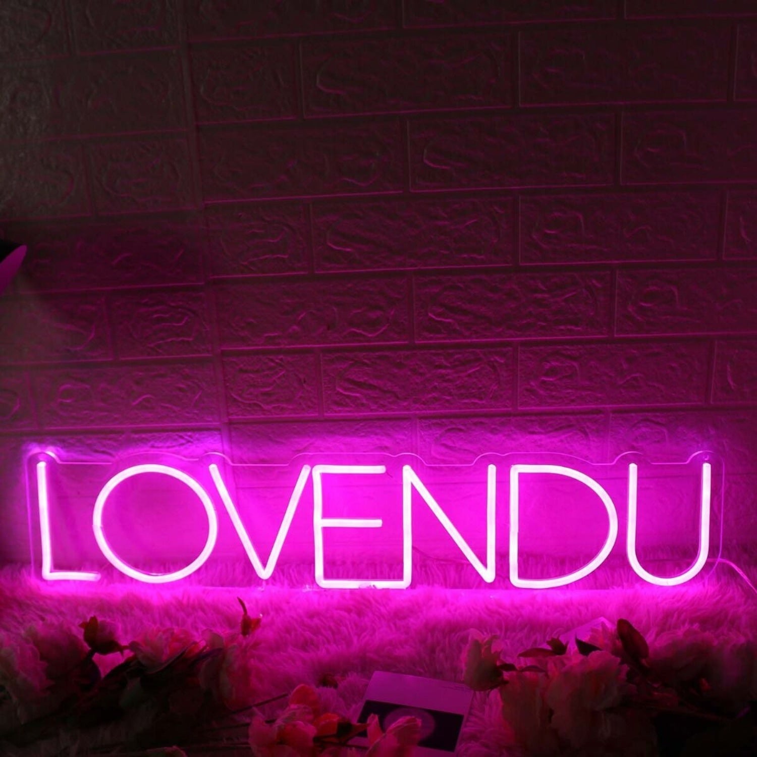Lovendu Pink Led Neon Sign - Shineneon
