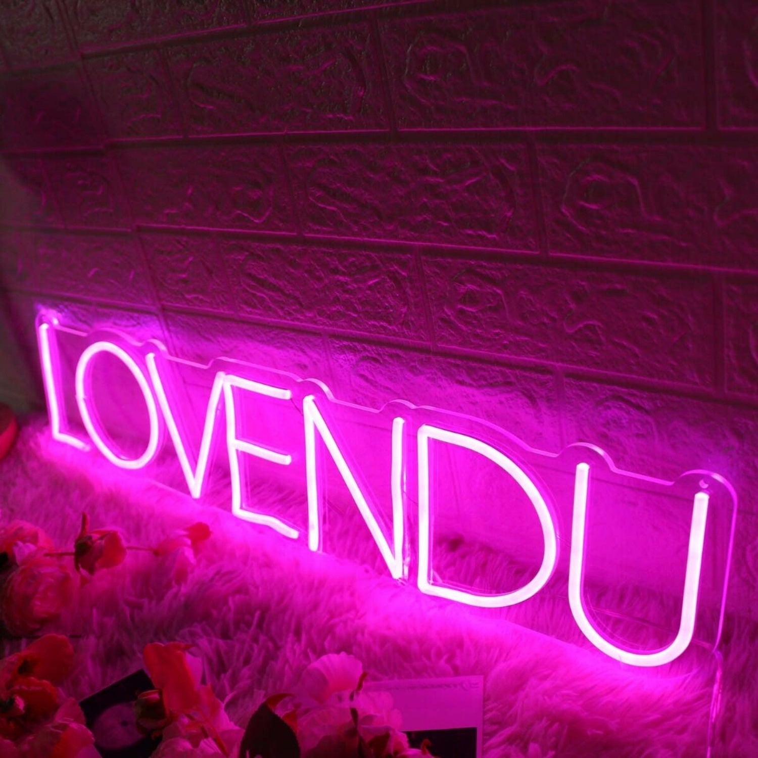 Lovendu Pink Led Neon Sign - Shineneon