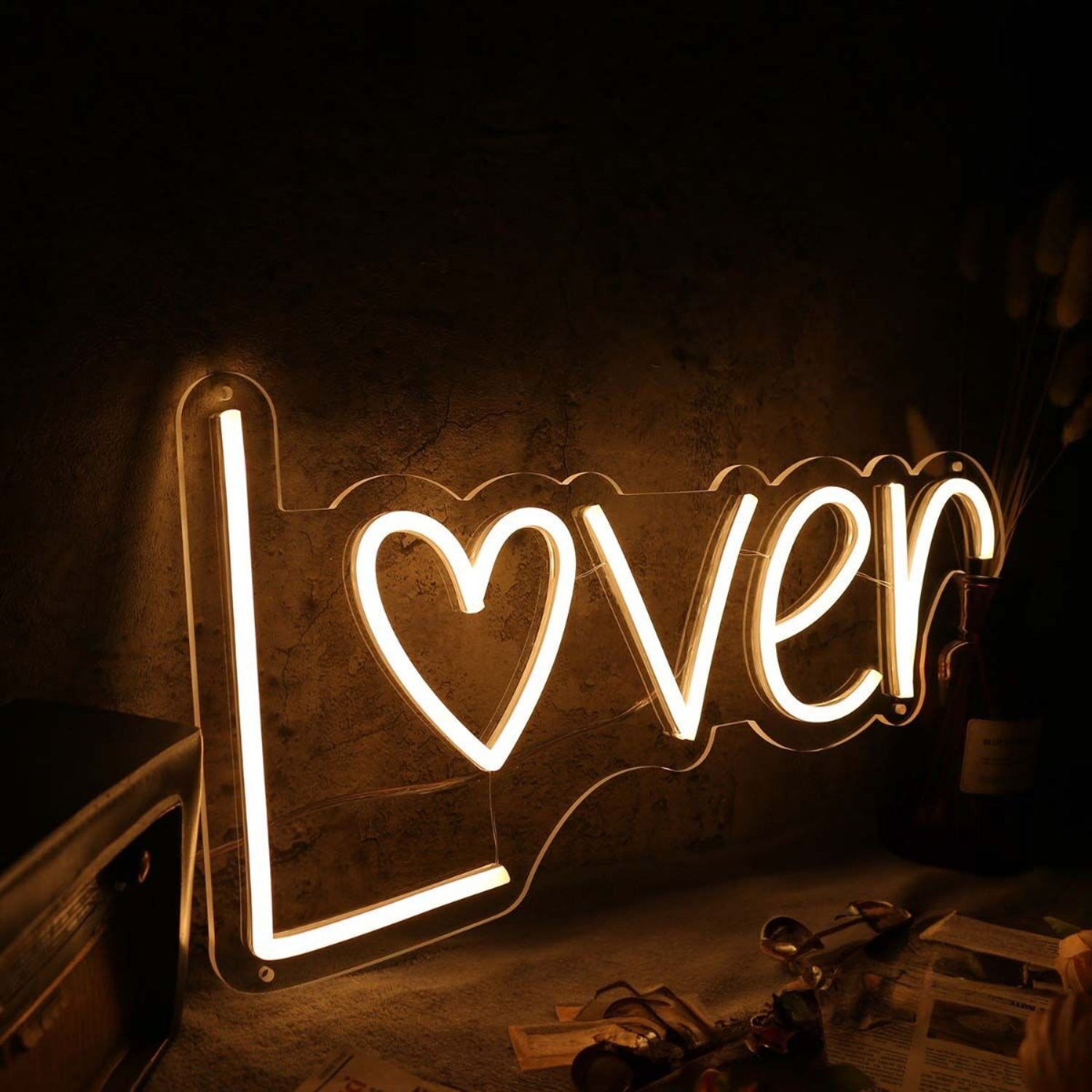 Lover Yellow Neon Sign | Shineneon