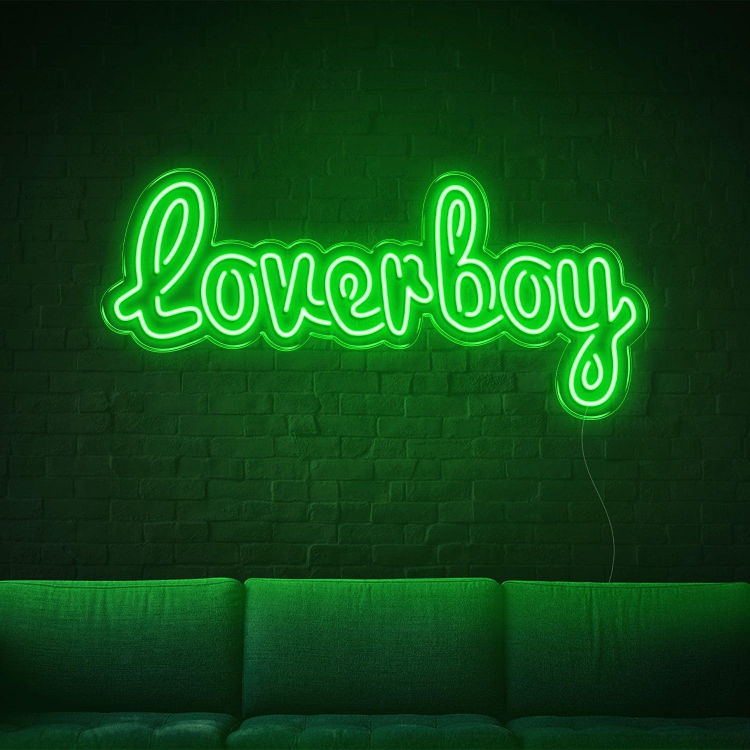 Loverboy Blue Led Neon Sign For Home Bar Cafe Wall Decor | Shineneon