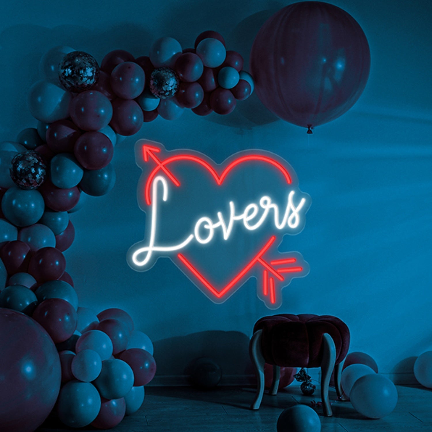 Lovers Led Neon Sign Wall Art Decor | Shineneon