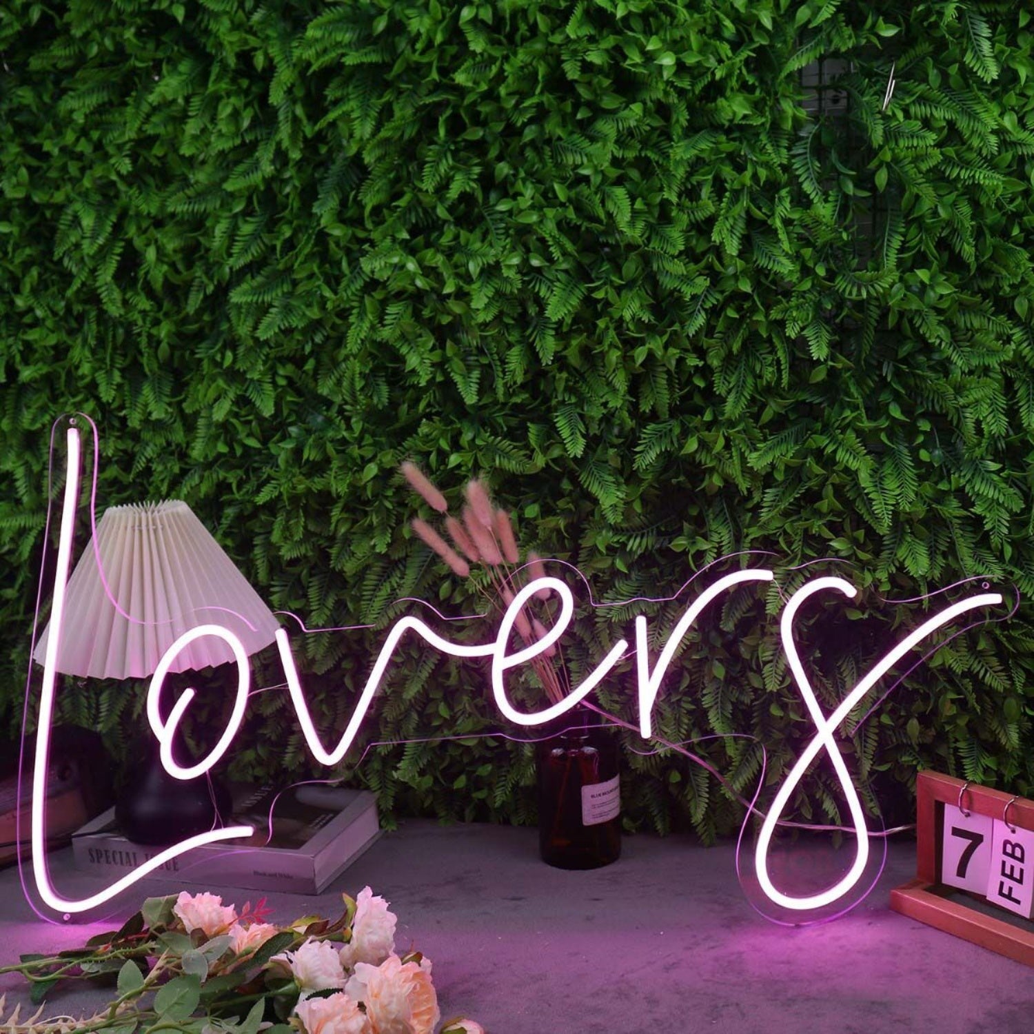 Lovers Purple Led Neon Sign - Shineneon