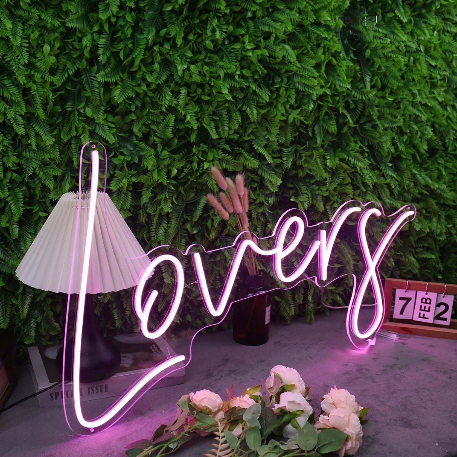 Lovers Purple Led Neon Sign - Shineneon