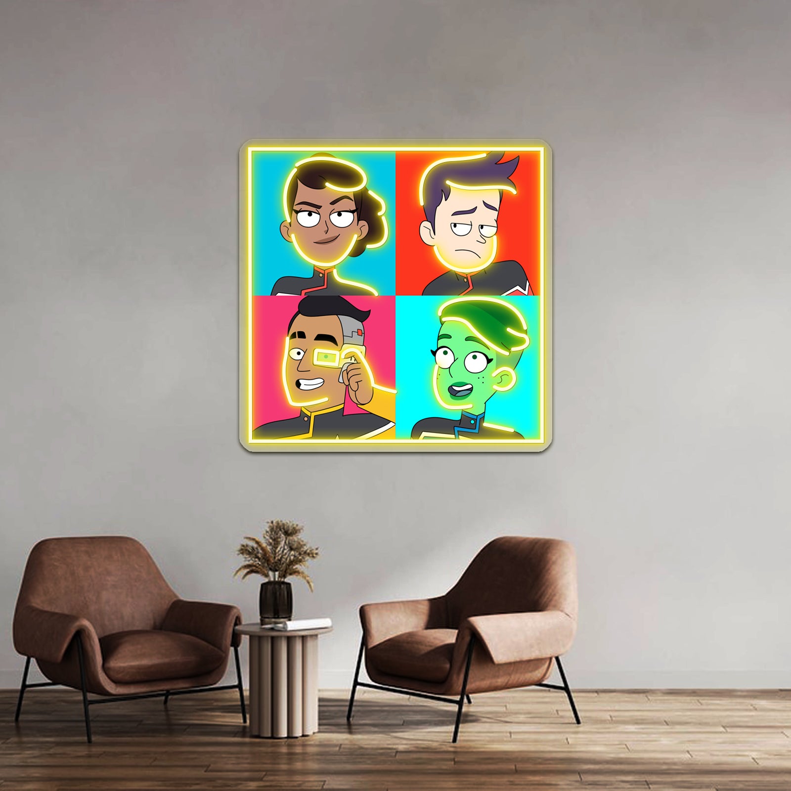 Lower Warhol Artwork Led Neon | Shineneon