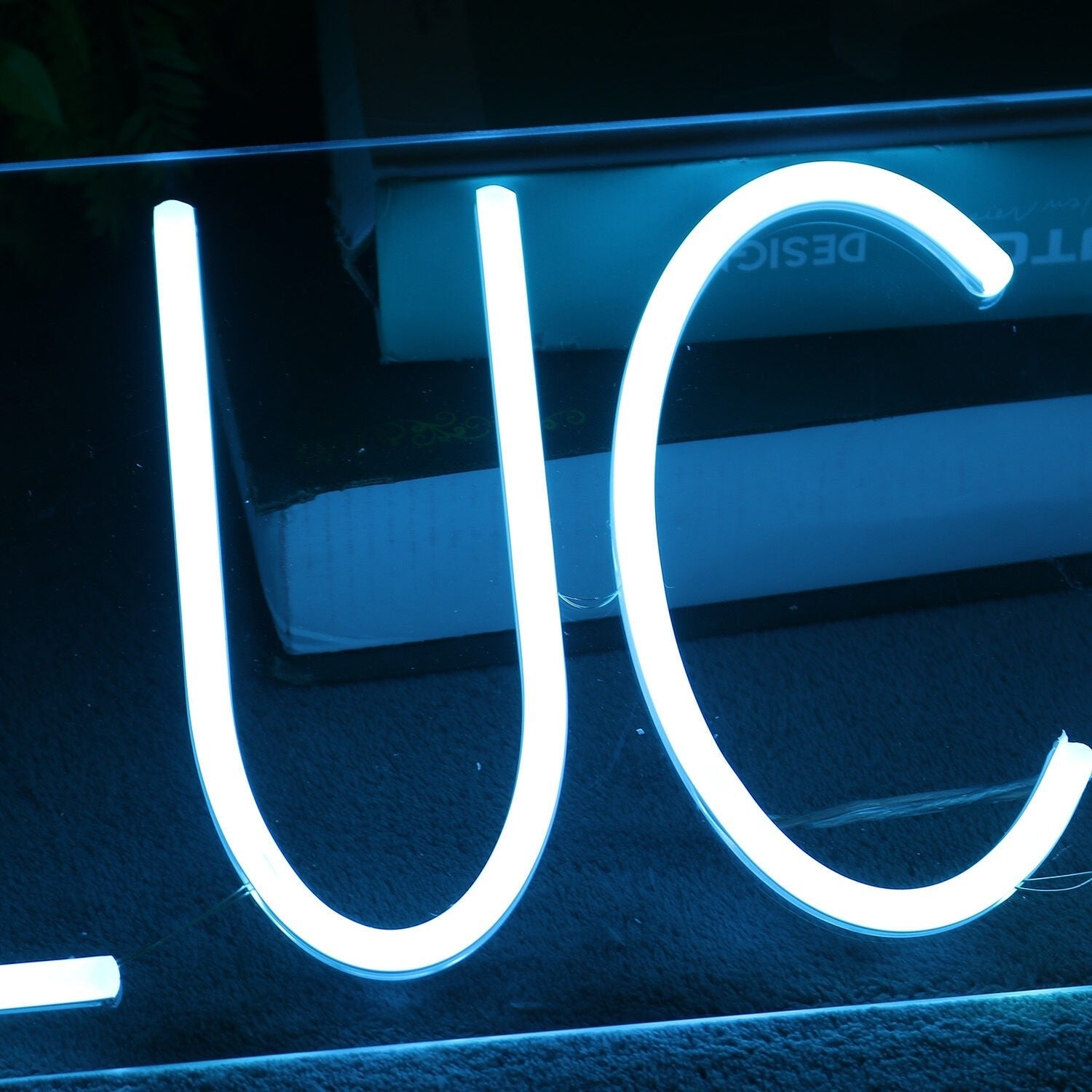 Luca Blue Led Neon Sign - Shineneon