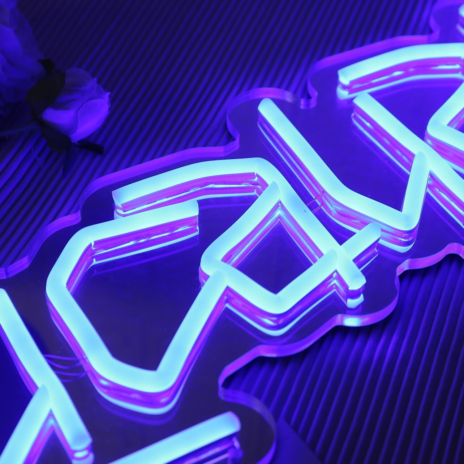 Lucauan Blue Led Neon Sign - Shineneon
