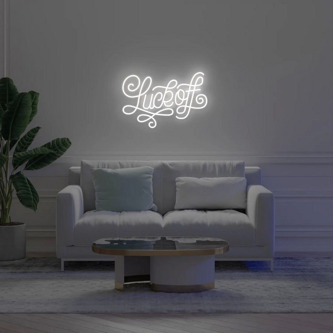 Luck Off Led Sign Business Neon Sign - Shineneon