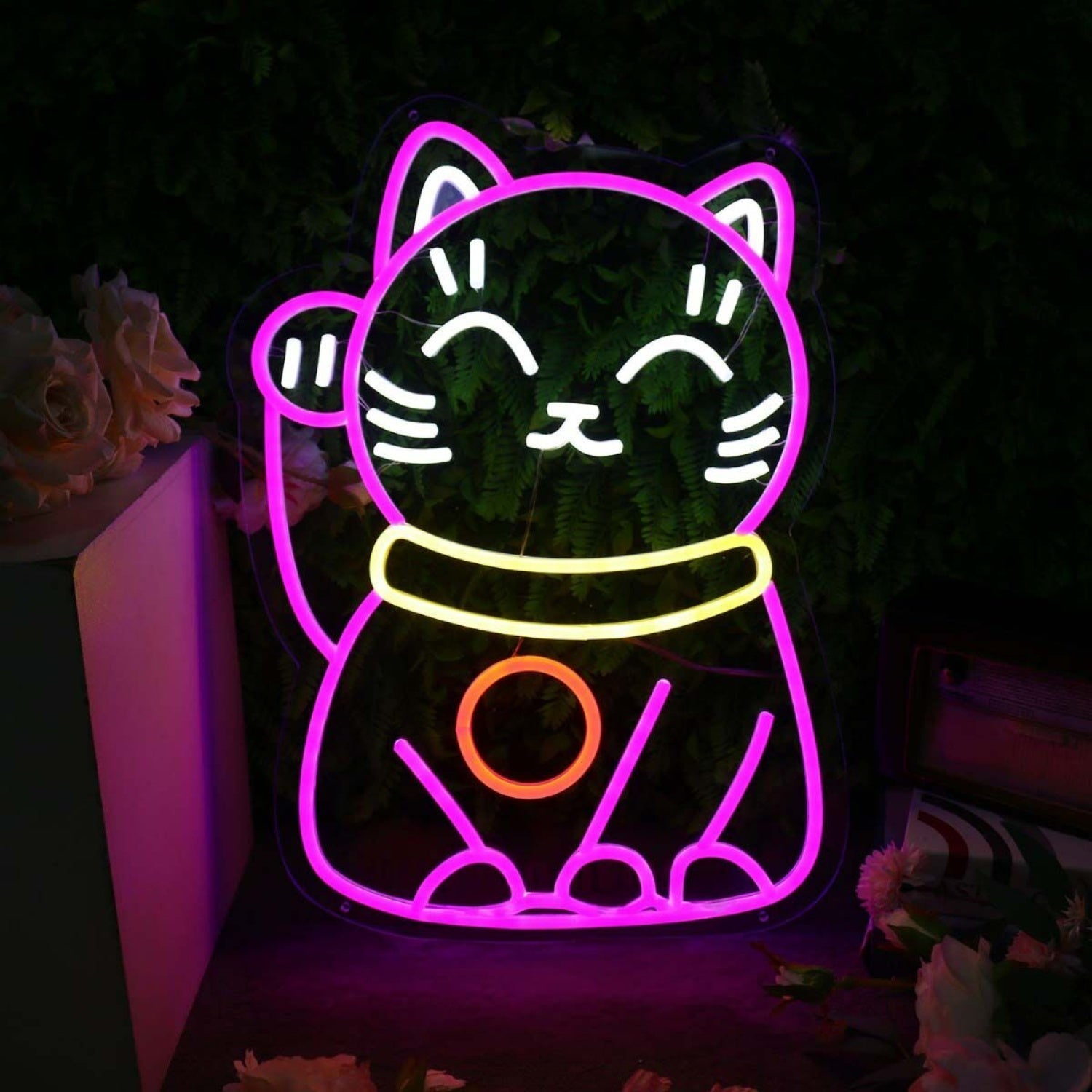Lucky Cat Custom Led Neon Sign - Shineneon