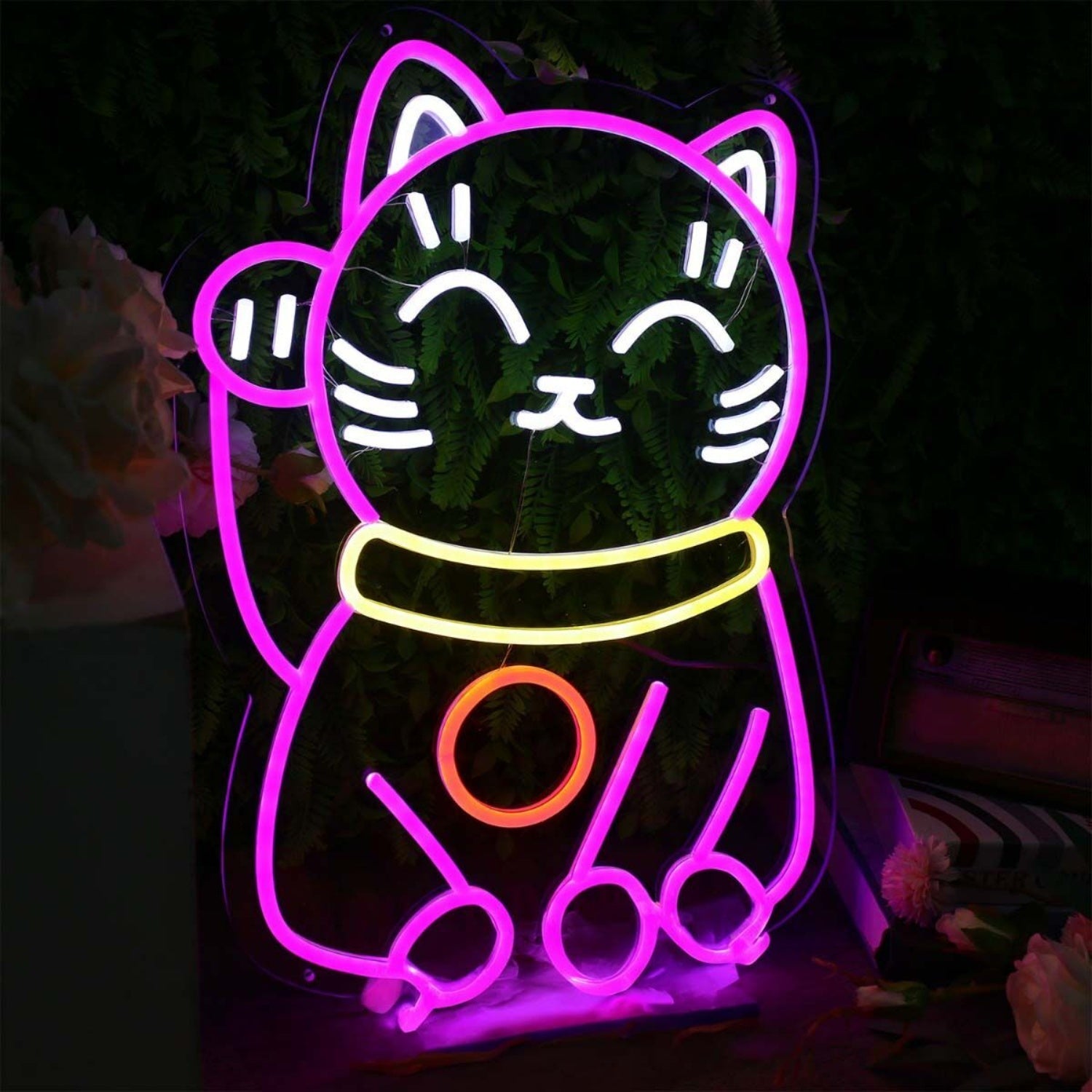 Lucky Cat Custom Led Neon Sign - Shineneon