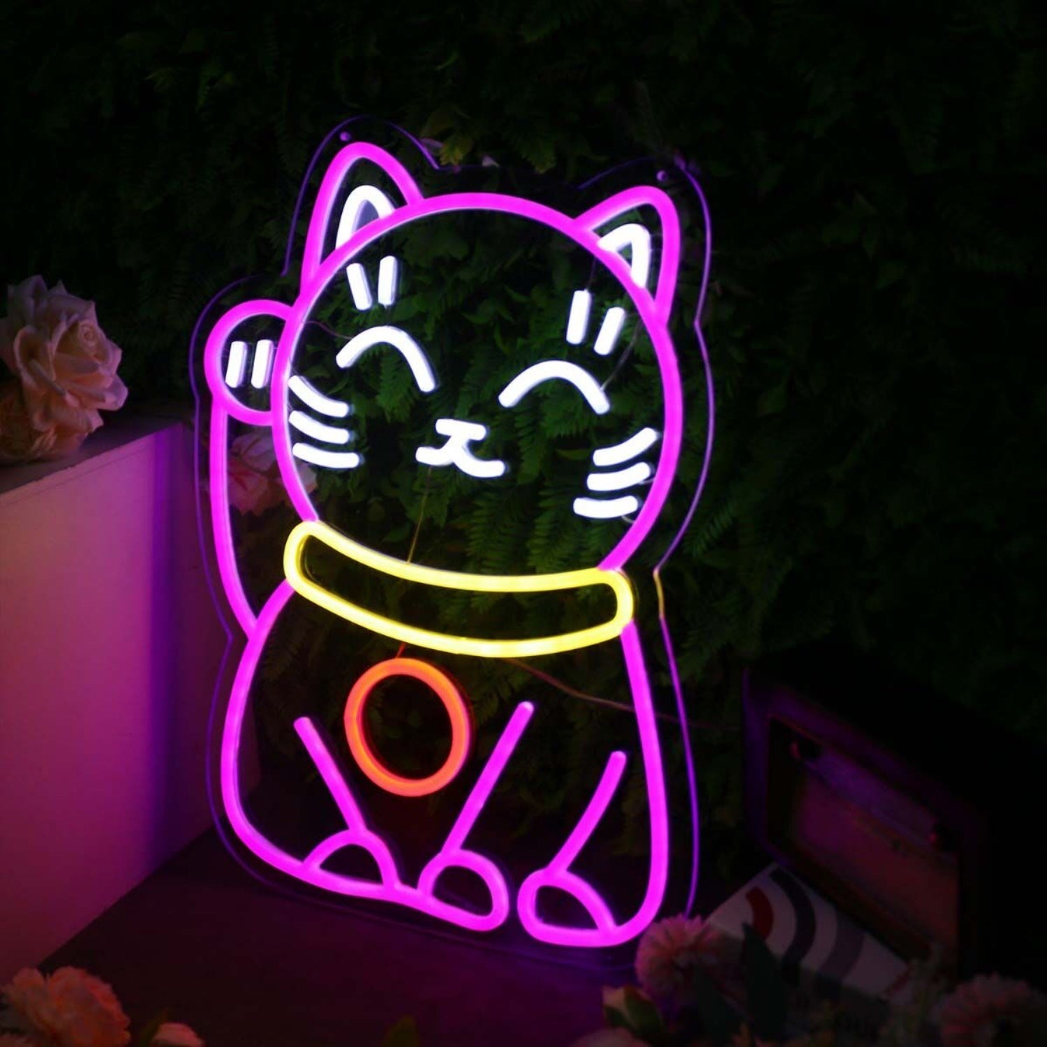 Lucky Cat Custom Led Neon Sign - Shineneon