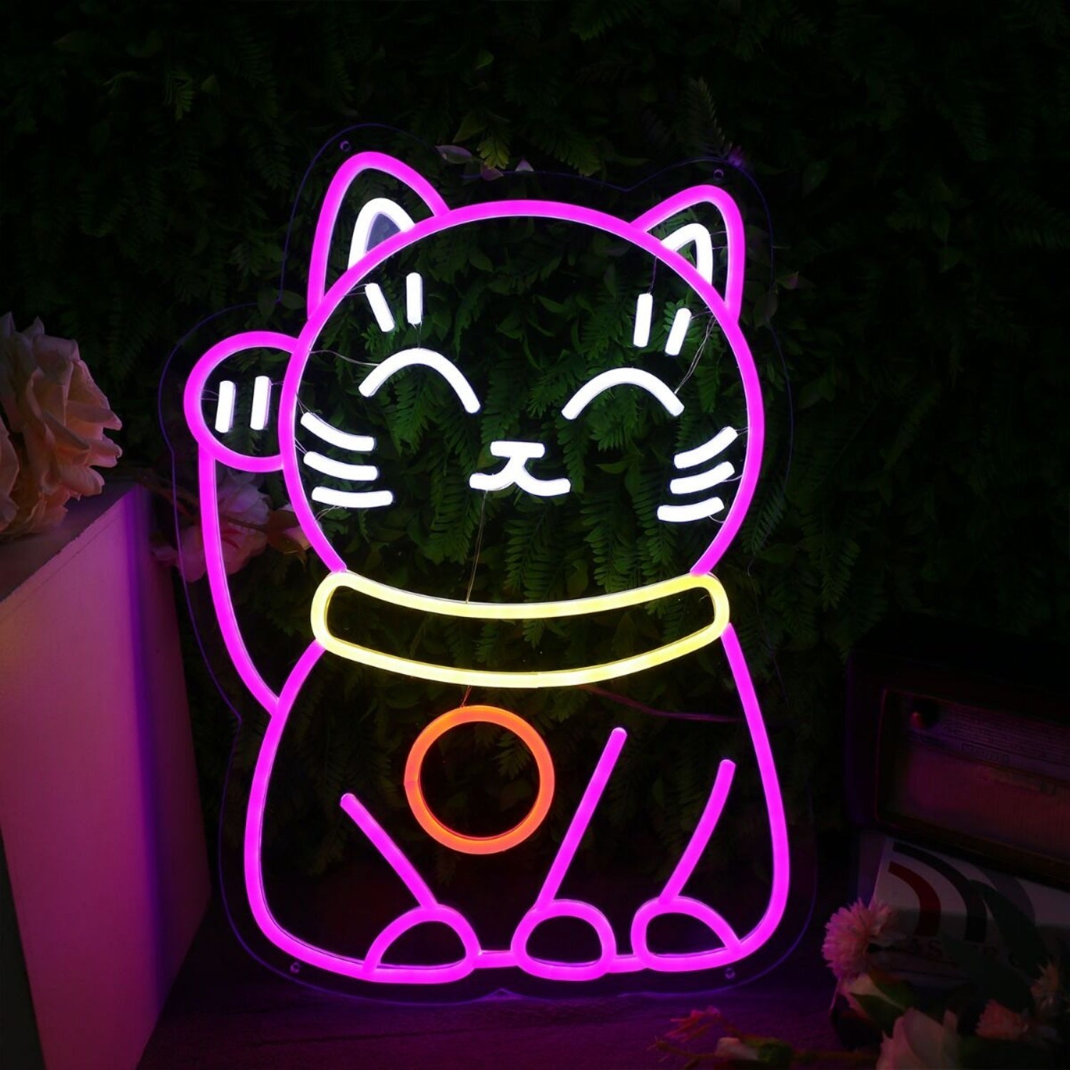 Lucky Cat Custom Led Neon Sign - Shineneon