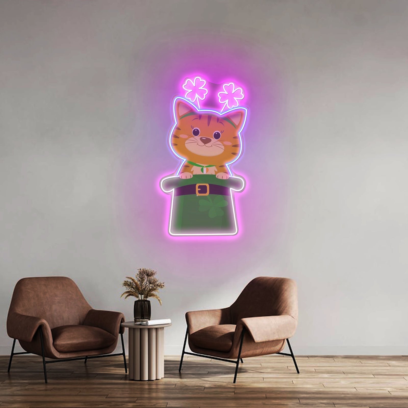 Lucky Mixing Pattern Saint Patrick Day Led Neon Signs - Shineneon