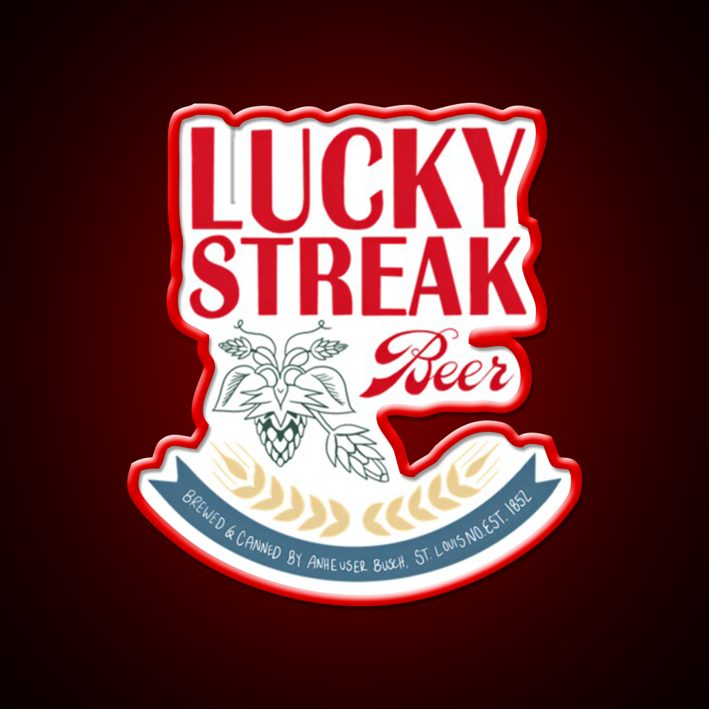 Lucky Streak Beer Bar Decor Led Neon Sign Rgb Color - LED neon sign view 10