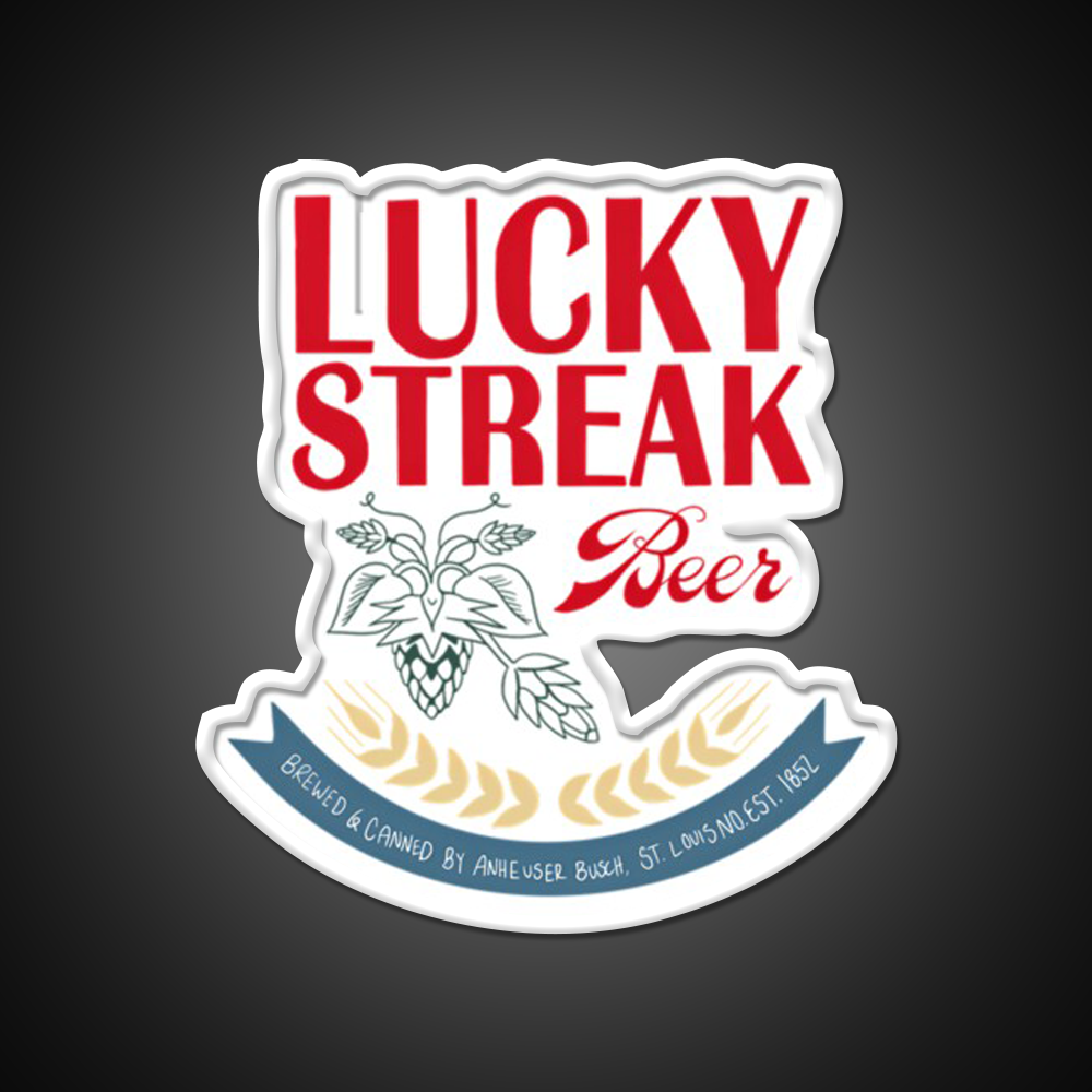 Lucky Streak Beer Bar Decor Led Neon Sign Rgb Color - LED neon sign view 11