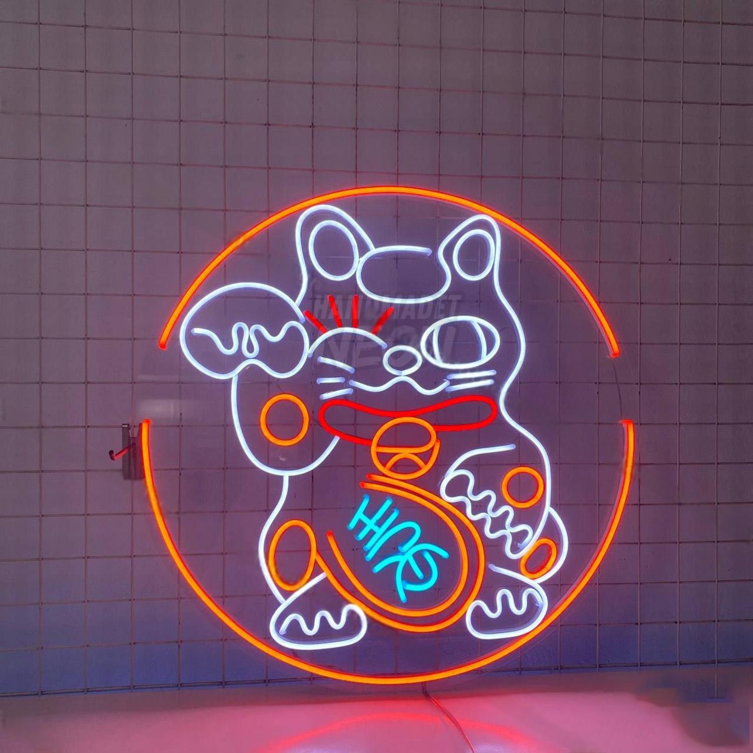 Lucy Cat Led Neon Sign Wall Art | Shineneon