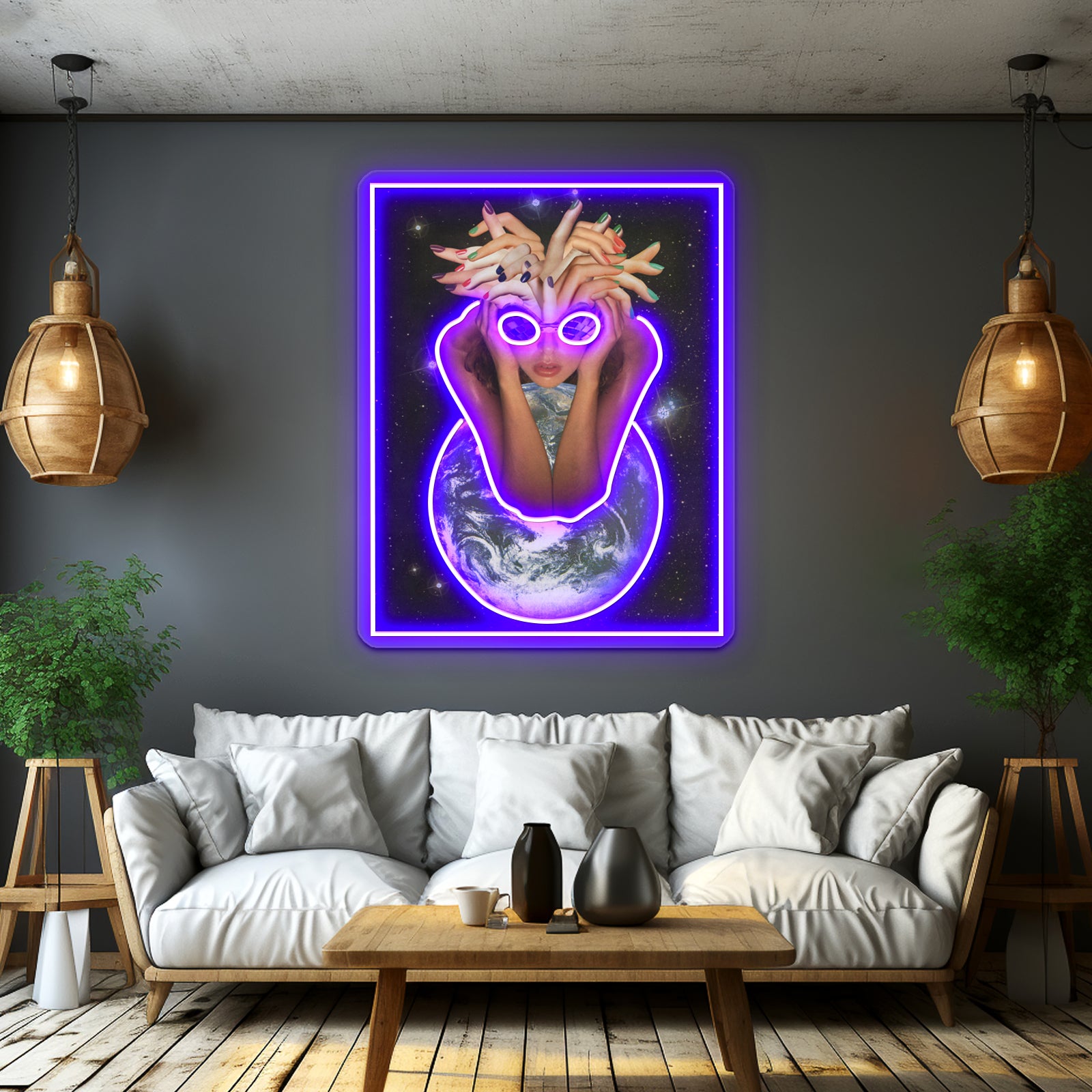 Lucy In The Sky Wall Artwork Neon Signs | Shineneon