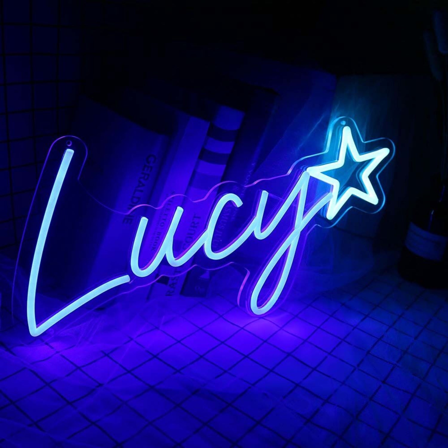 Lucy Led Neon Sign For Personalized And Whimsical Decor | Shineneon