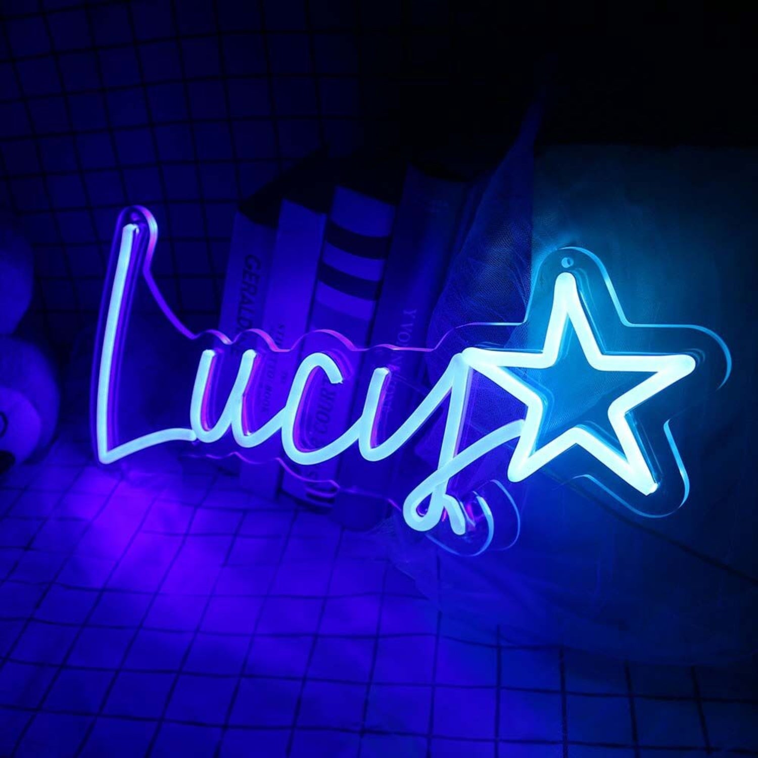 Lucy Led Neon Sign For Personalized And Whimsical Decor | Shineneon