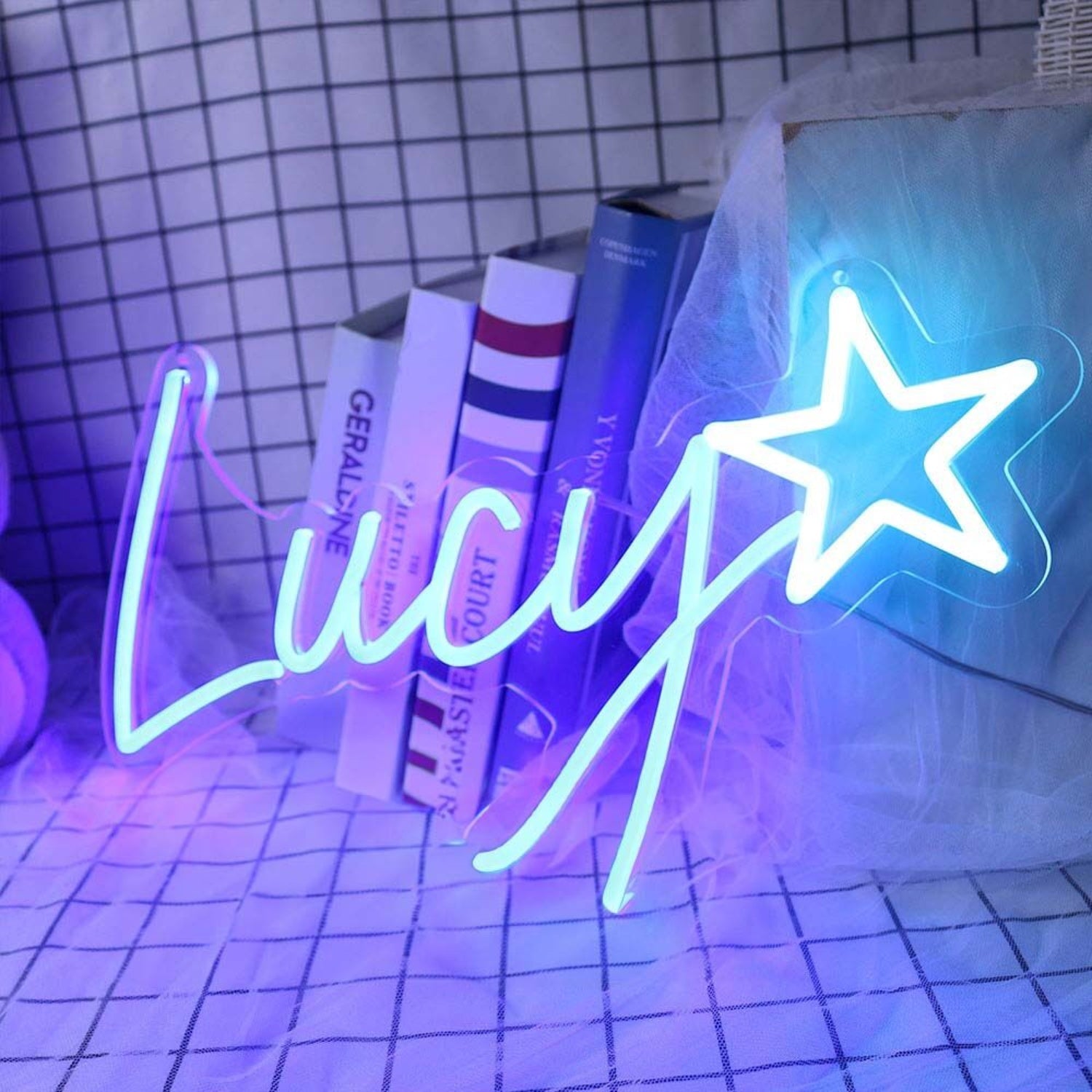Lucy Led Neon Sign For Personalized And Whimsical Decor | Shineneon