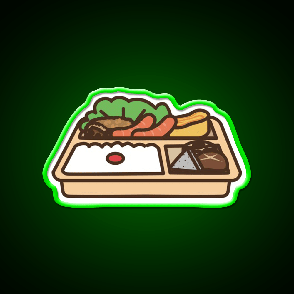 Lunch Tray Led Neon Sign Chinese Food Rgb Color - Shineneon