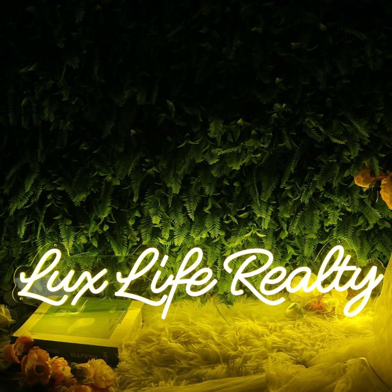Lux Like Realty Yellow Led Neon Sign - Shineneon