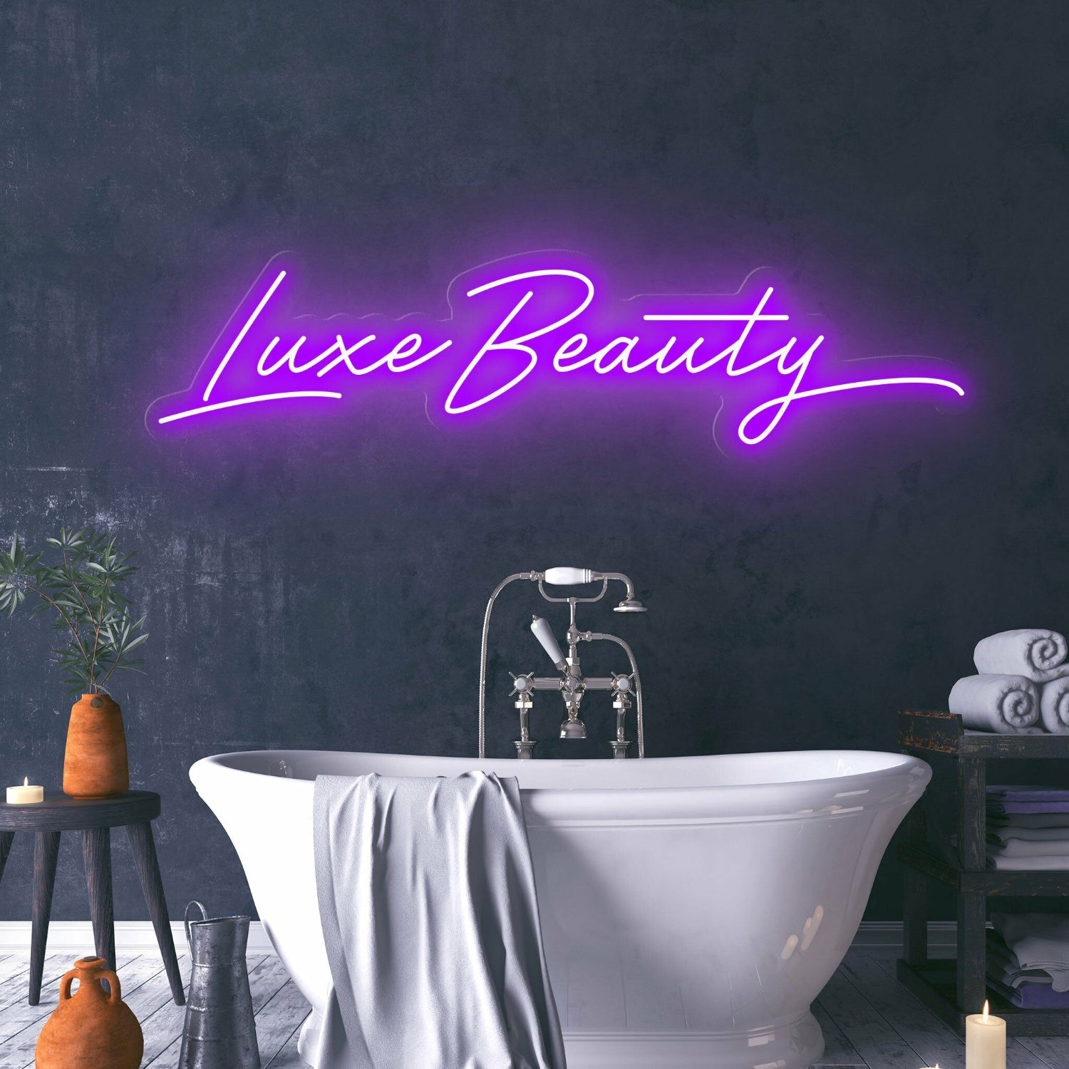 Luxe Beauty Illuminate Beauty And Sophistication With Neon | Shineneon