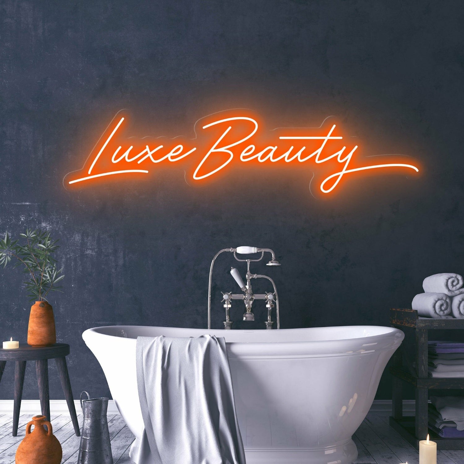 Luxe Beauty Illuminate Beauty And Sophistication With Neon | Shineneon
