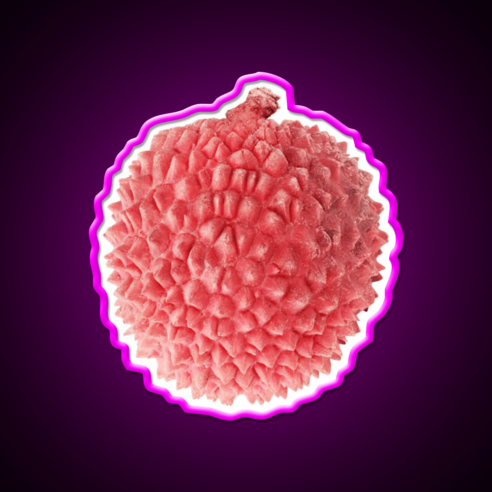 Lychee Fruit Led Neon Sign Chinese Food Rgb Color - Shineneon