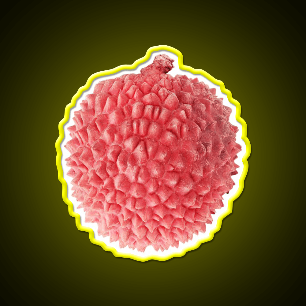 Lychee Fruit Led Neon Sign Chinese Food Rgb Color - Shineneon