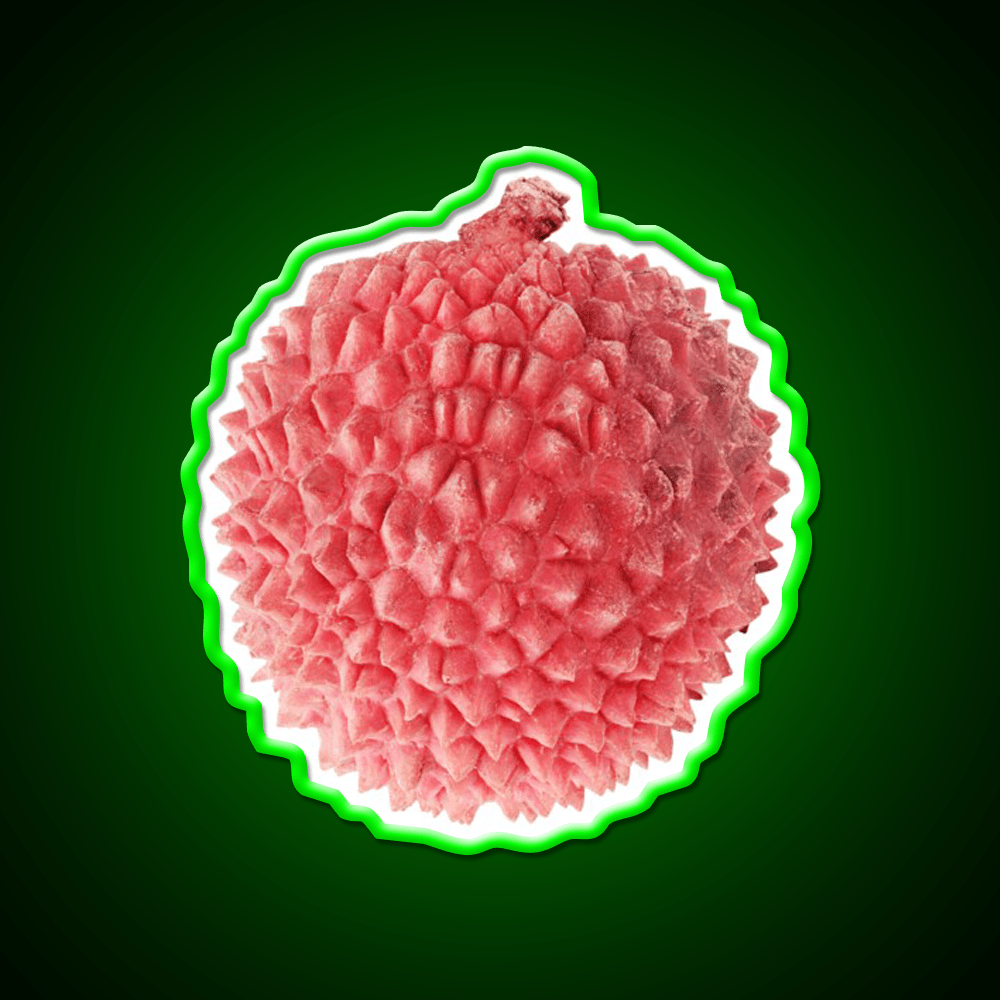 Lychee Fruit Led Neon Sign Chinese Food Rgb Color - Shineneon