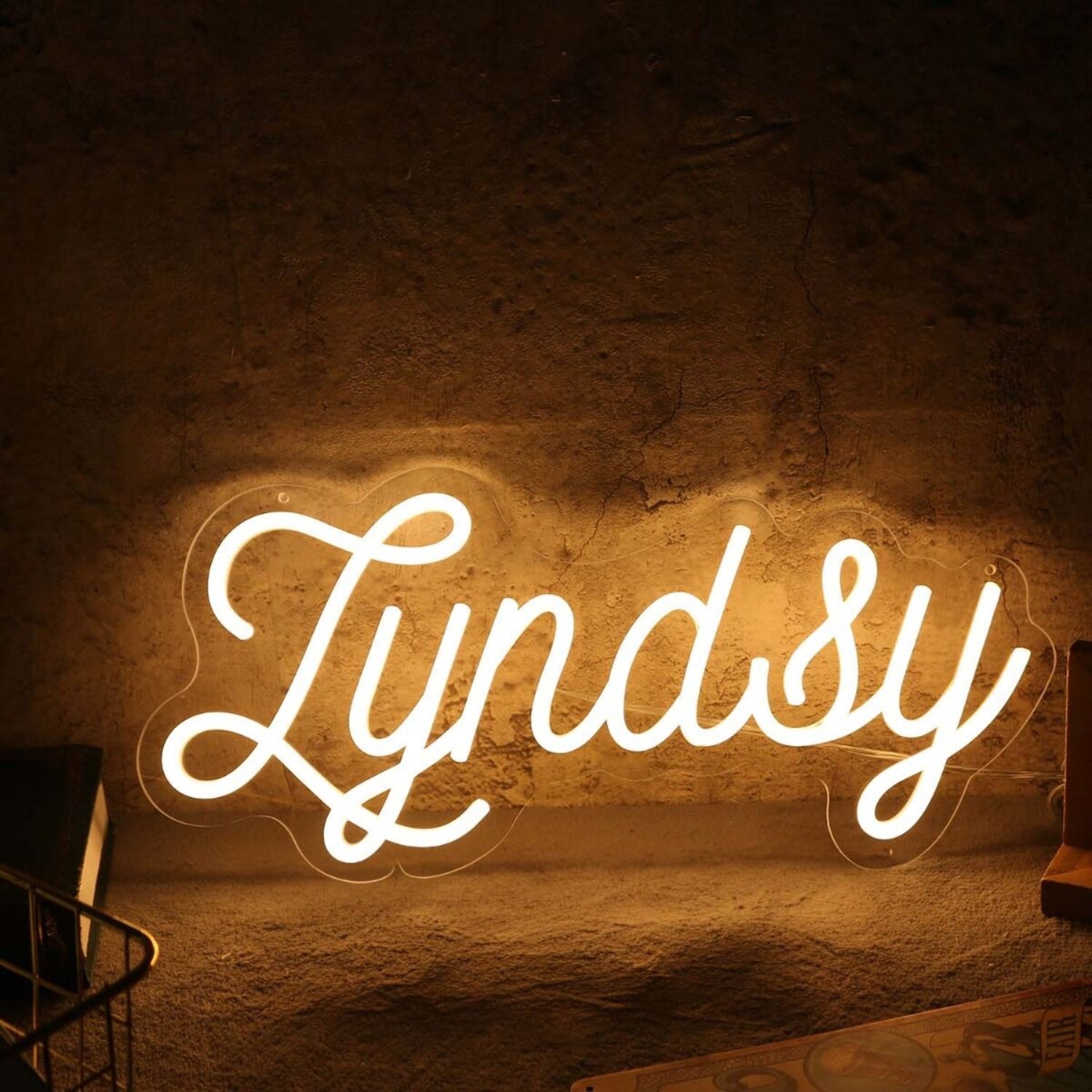 Lyndsy Yellow Led Neon Sign - Shineneon