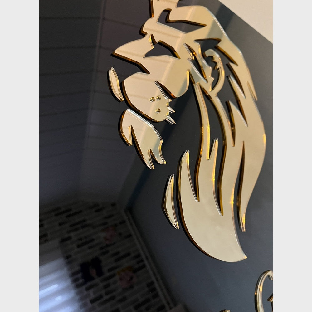 Lyons Group Realty Acrylic Business Logo Sign