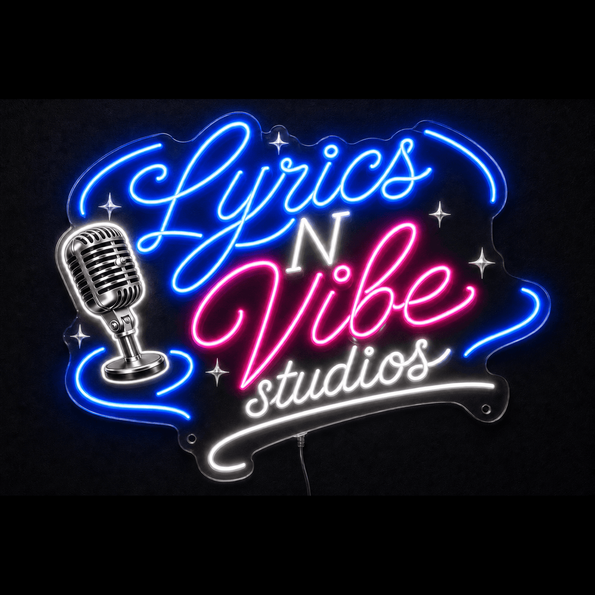 Lyrics N Vibe Studio Custom Business LED Neon Sign - Shineneon