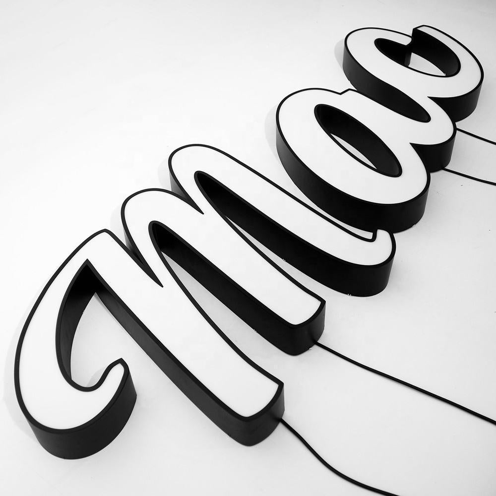 Mac 3D Frontlit Letters Metal Led Sign - Shineneon