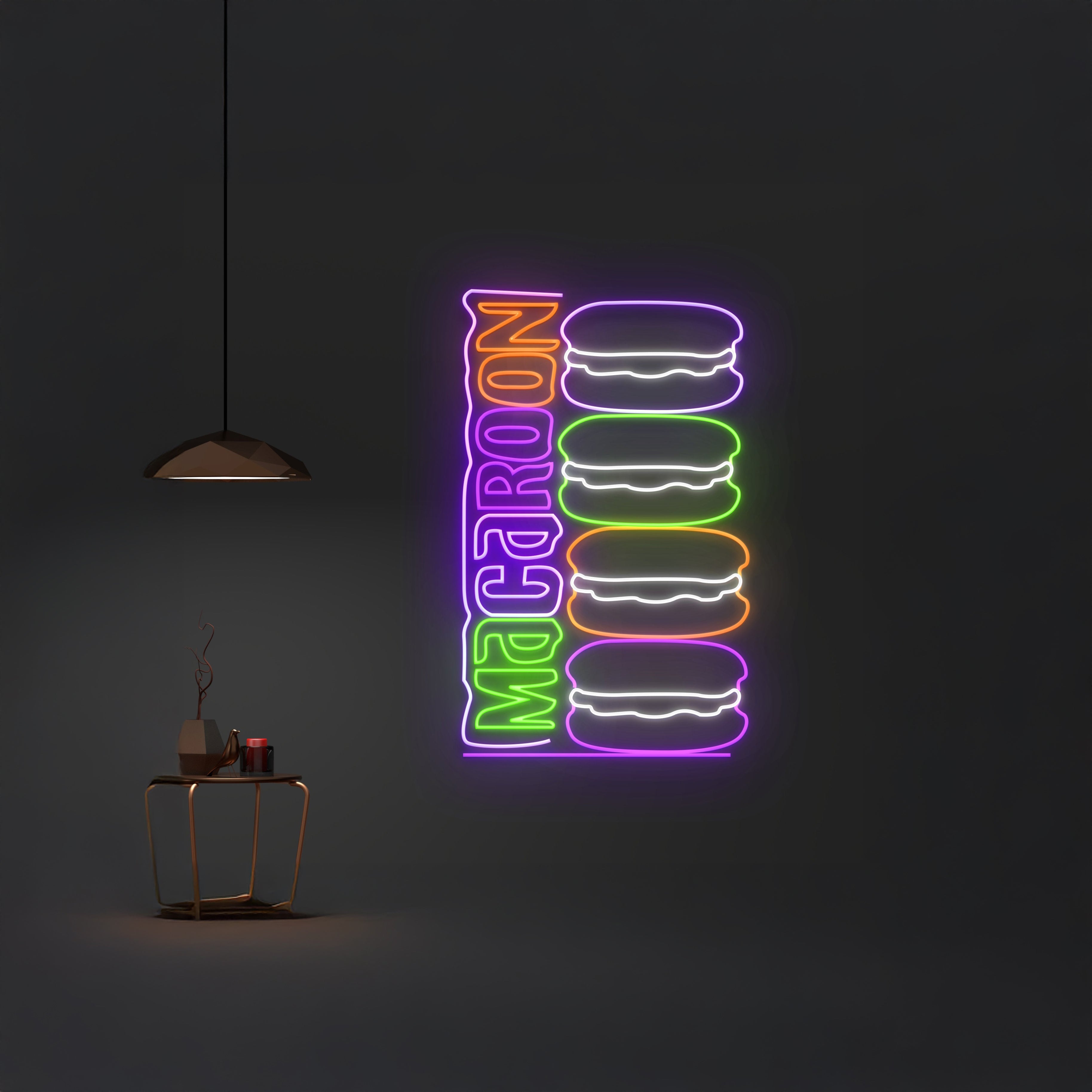Macaroon Neon Sign Bakery Lighting Signboard | Shineneon